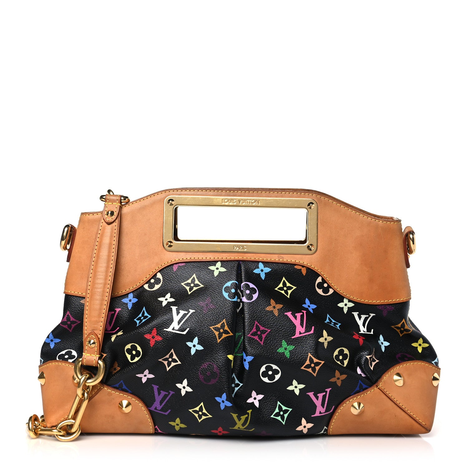 Louis Vuitton LOUIS VUITTON Monogram Multicolor Judy MM Black 1 of 13