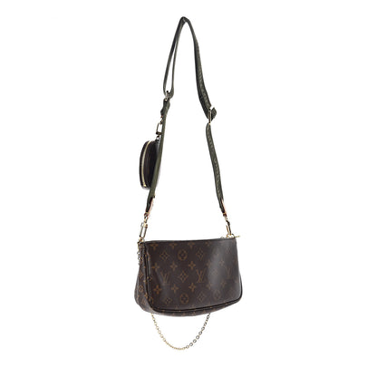 Louis Vuitton Monogram Multi Pochette Accessories Kaki 2 of 8