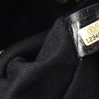 Chanel Lambskin Jersey Scales Flap Black 7 of 7