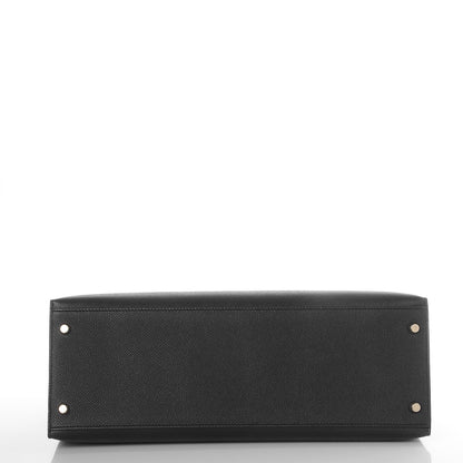 Hermes Epsom Kelly Sellier 35 Black 7 of 32