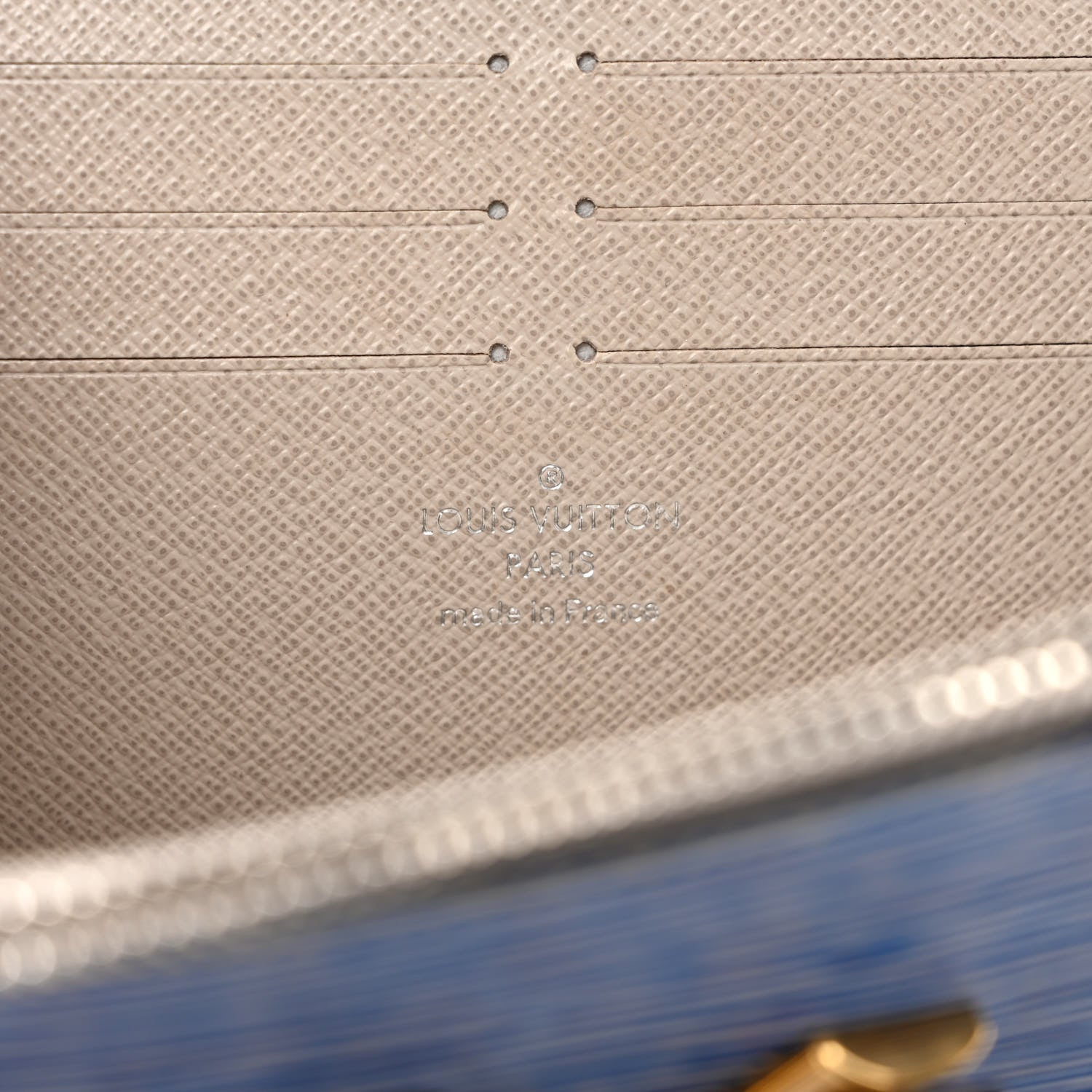 Louis Vuitton Epi Twist Chain Wallet Denim Light 6 of 8