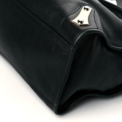 Balenciaga Veau Amp Plate Gold Hardware City Black 10 of 10