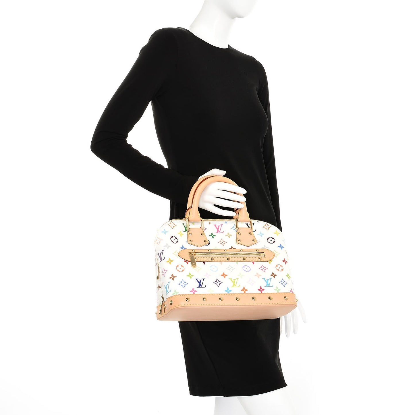 Monogram Multicolor Alma White