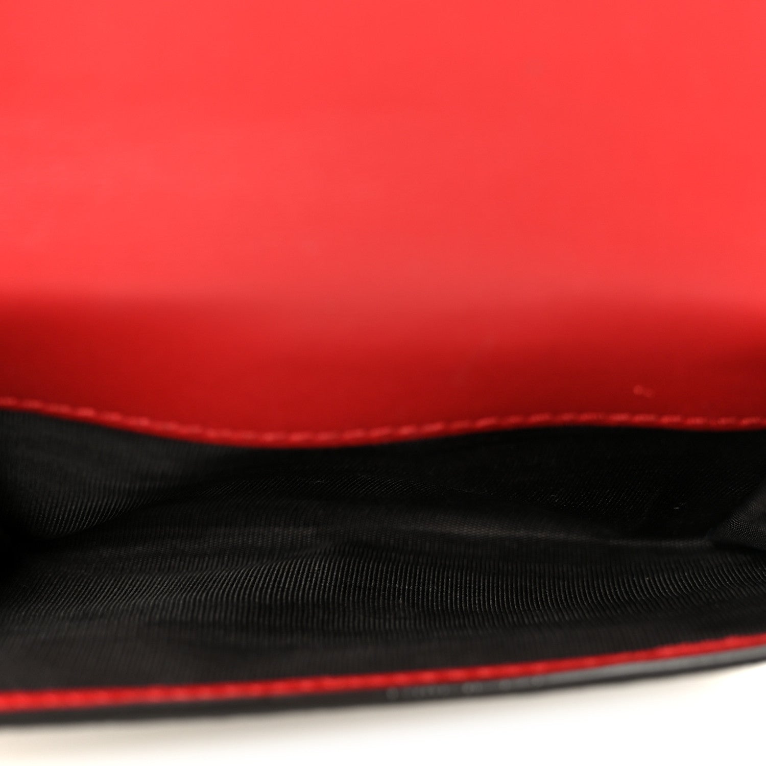 Gucci GG Supreme Monogram Cherry Embellished Card Case Wallet Hibiscus Red 5 of 12