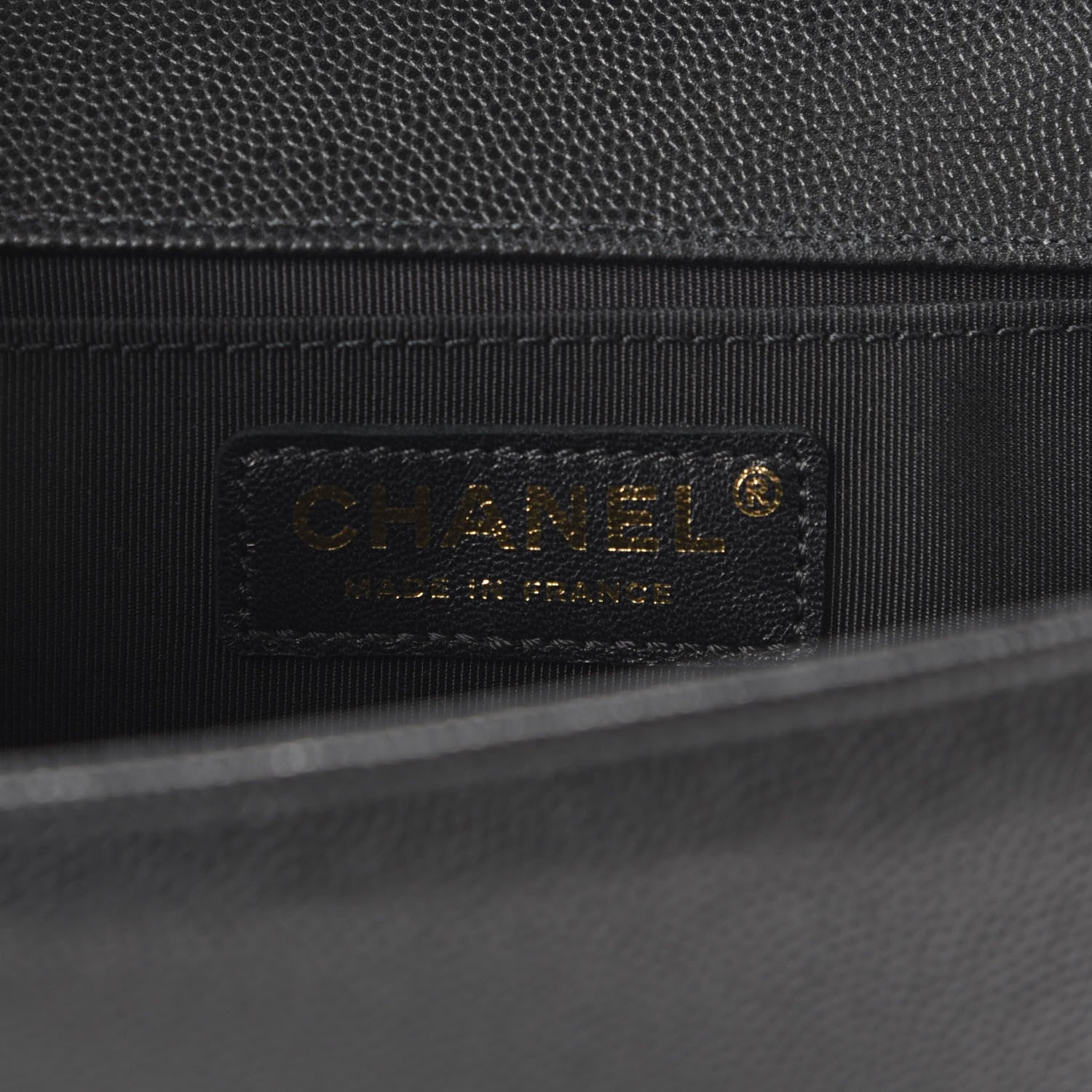 Chanel Caviar Quilted Medium Boy Flap Black 8 of 10