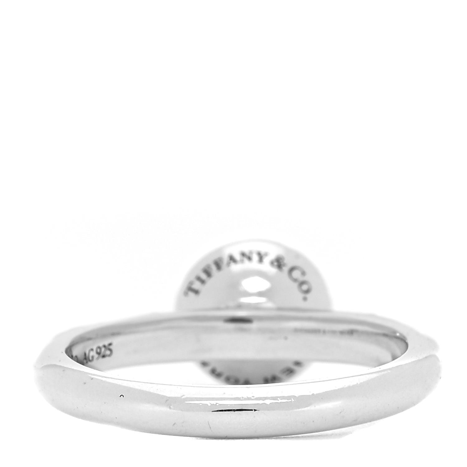 Tiffany Sterling Silver 8mm HardWear Ball Ring 49 5 3 of 5