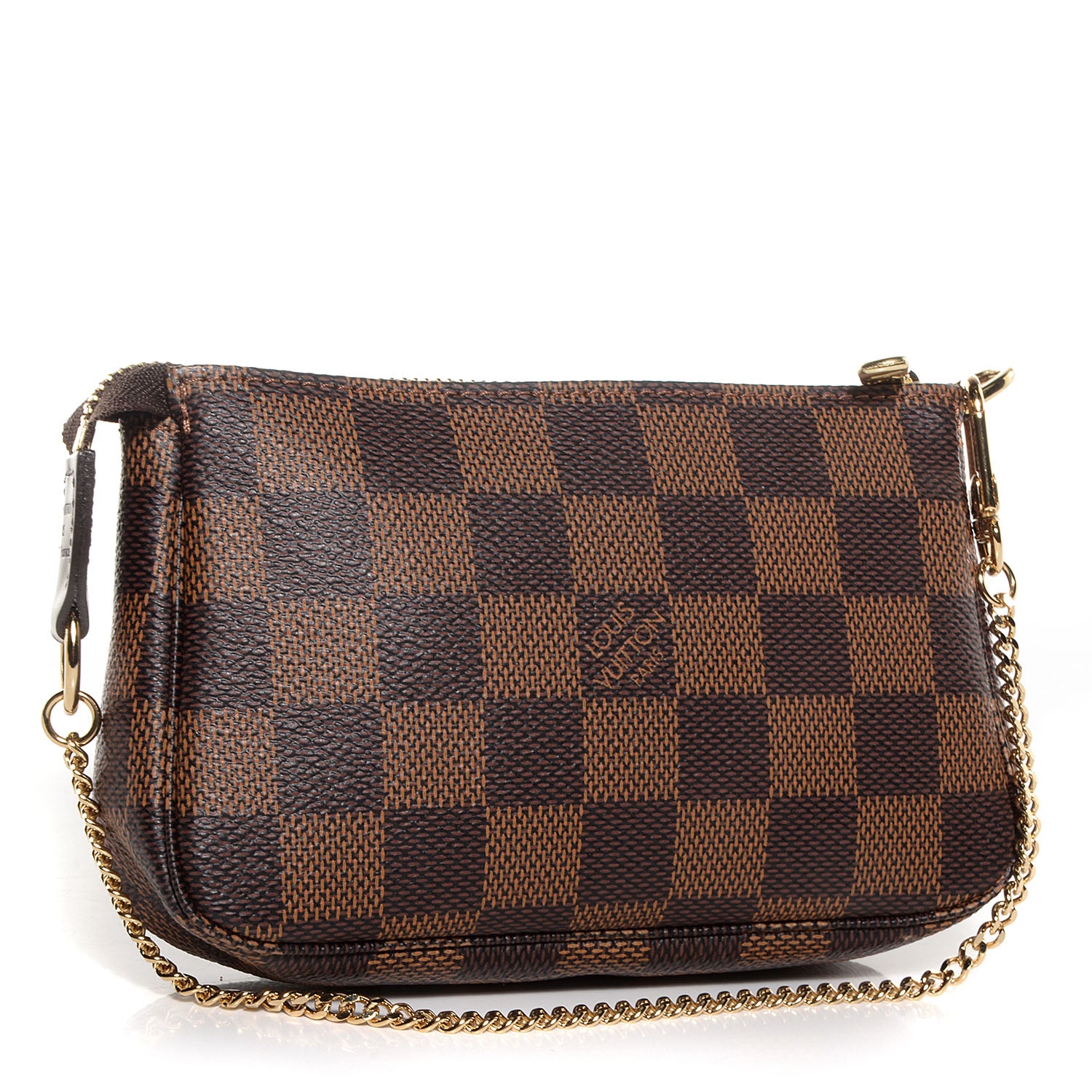 Louis Vuitton Damier Ebene Mini Pochette Accessories 3 of 8