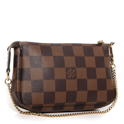 Louis Vuitton Damier Ebene Mini Pochette Accessories 3 of 8
