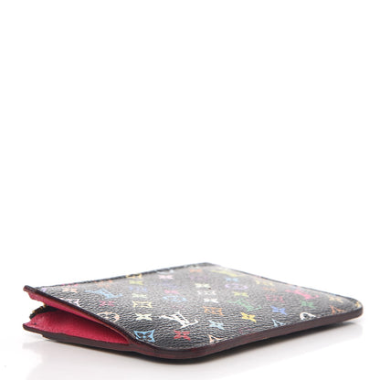 Louis Vuitton Monogram Multicolor Key Pouch Black Grenade 4 of 8