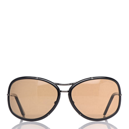 Tom Ford Elle Sunglasses TF135 Dark Brown 2 of 8