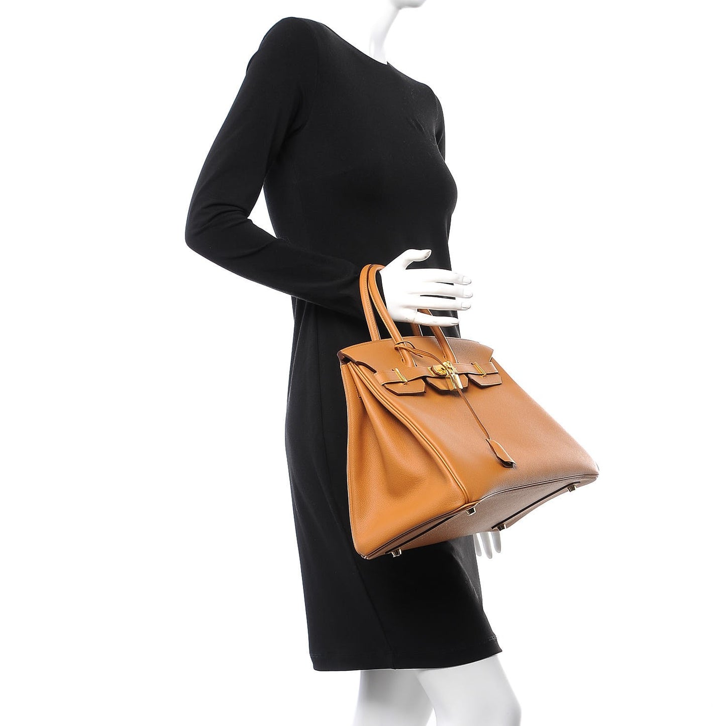 Epsom Birkin 35 Caramel