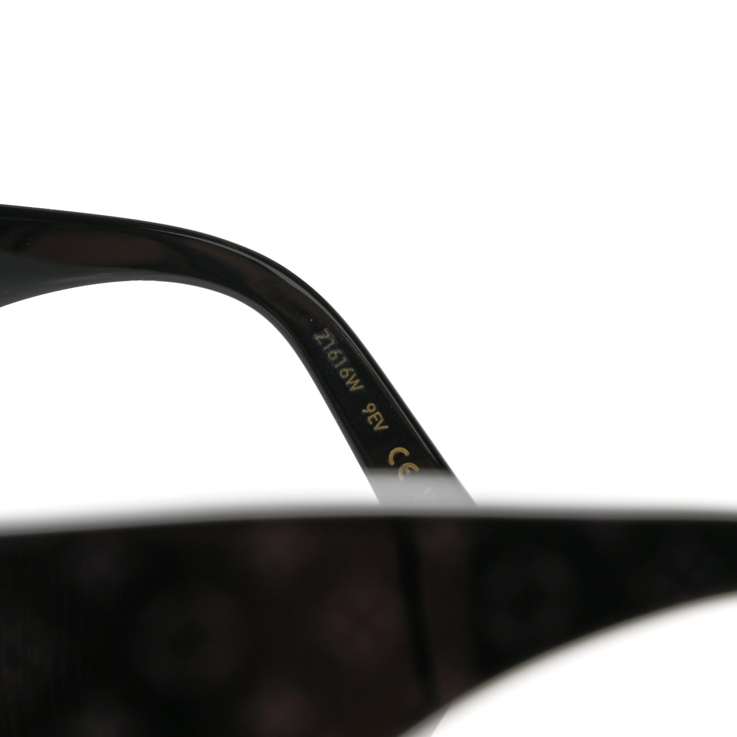 Acetate Blade Sunglasses Z1616W Black