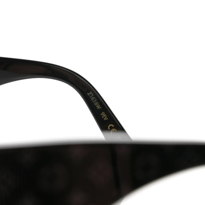 Louis Vuitton Acetate Blade Sunglasses Z1616W Black 7 of 8