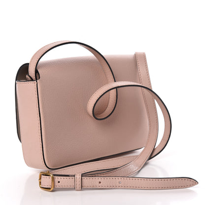 Burberry Goatskin Hampshire Crossbody Pale Ash Rose 3 of 13