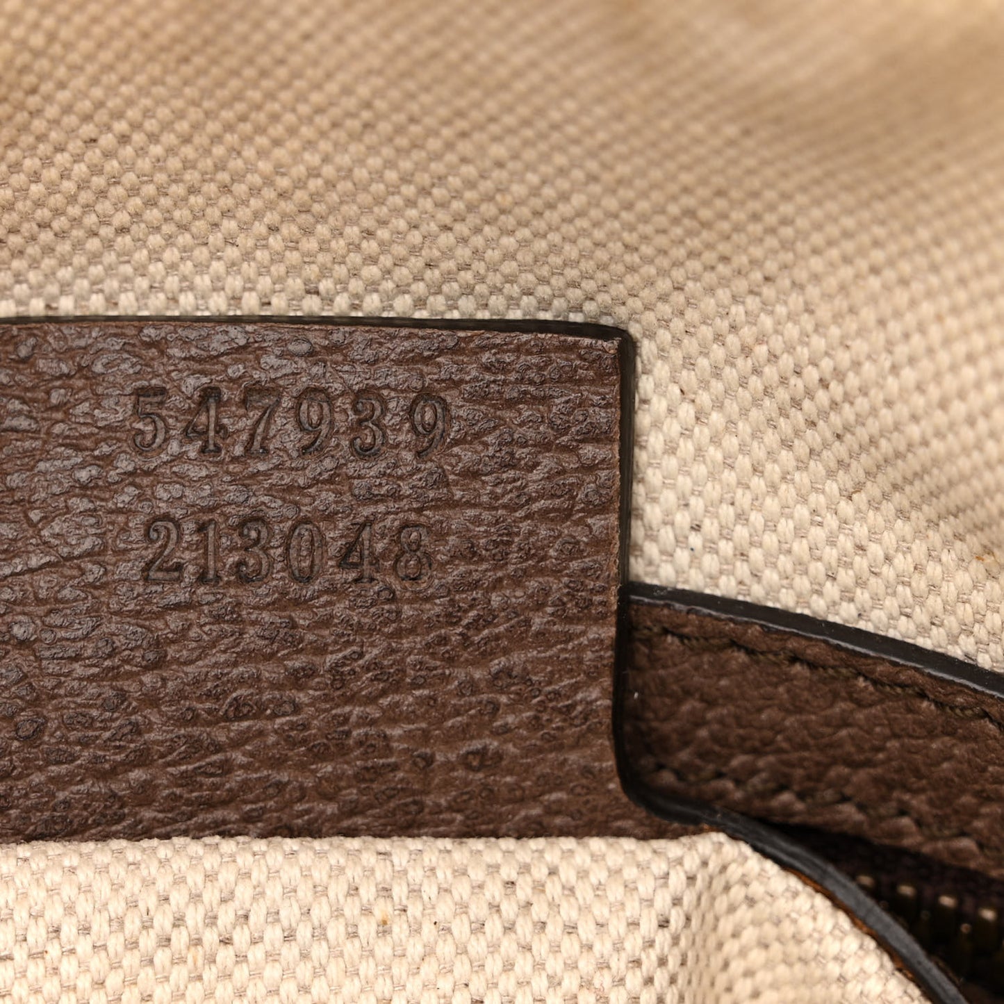 GG Supreme Monogram Web Ophidia Half Moon Hobo Brown