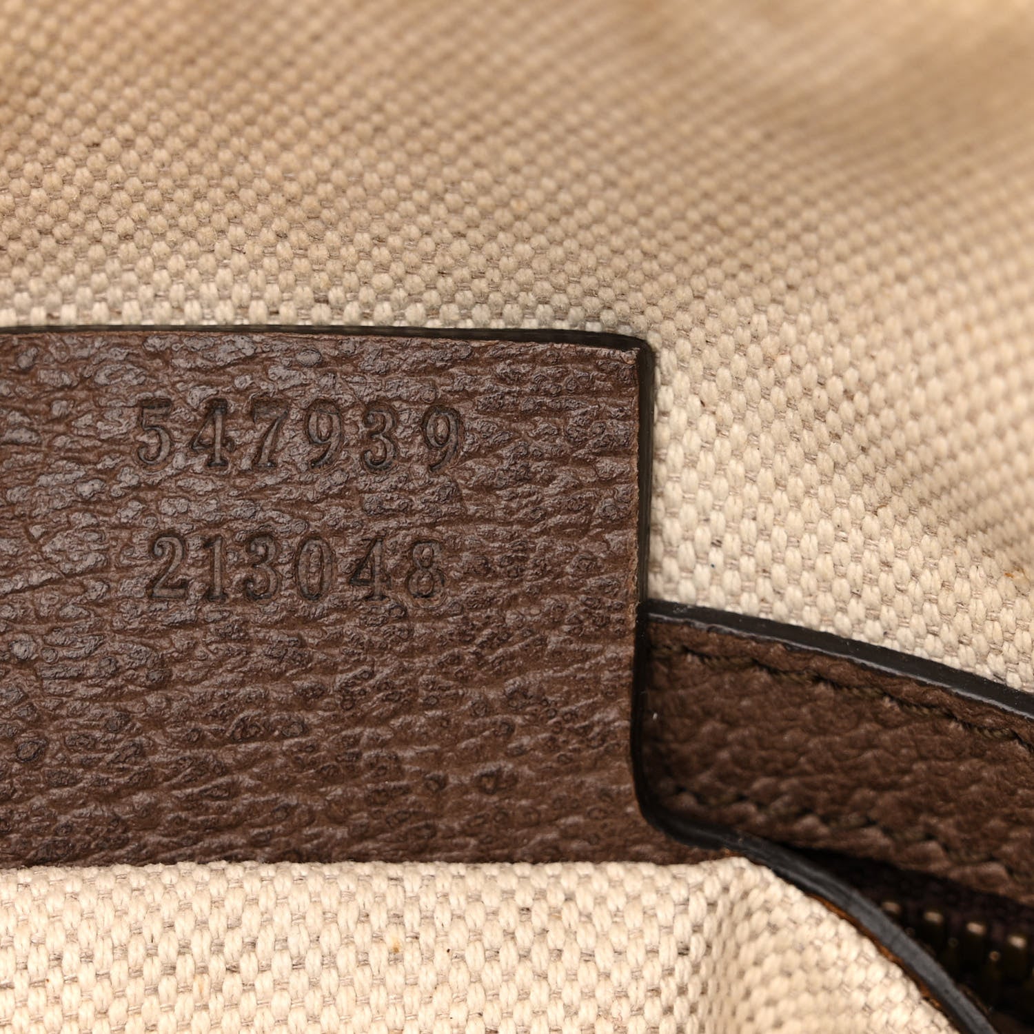 Gucci GG Supreme Monogram Web Ophidia Half Moon Hobo Brown 7 of 11