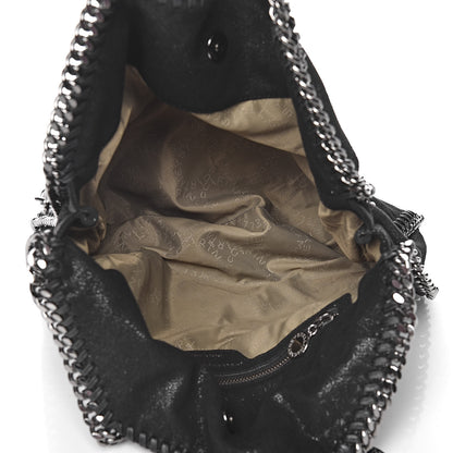 Stella McCartney Shaggy Deer Falabella Fold Over Tote Black 6 of 12