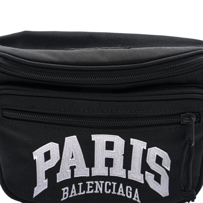 Balenciaga Nylon Canvas Paris Explorer Belt Bag  Black 7 of 9