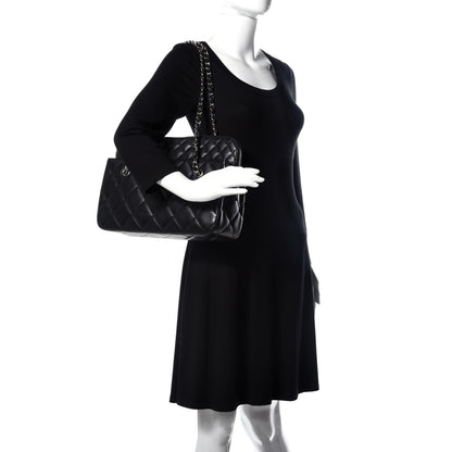 Chanel Calfskin Quilted In The Business Tote Black 2 of 12