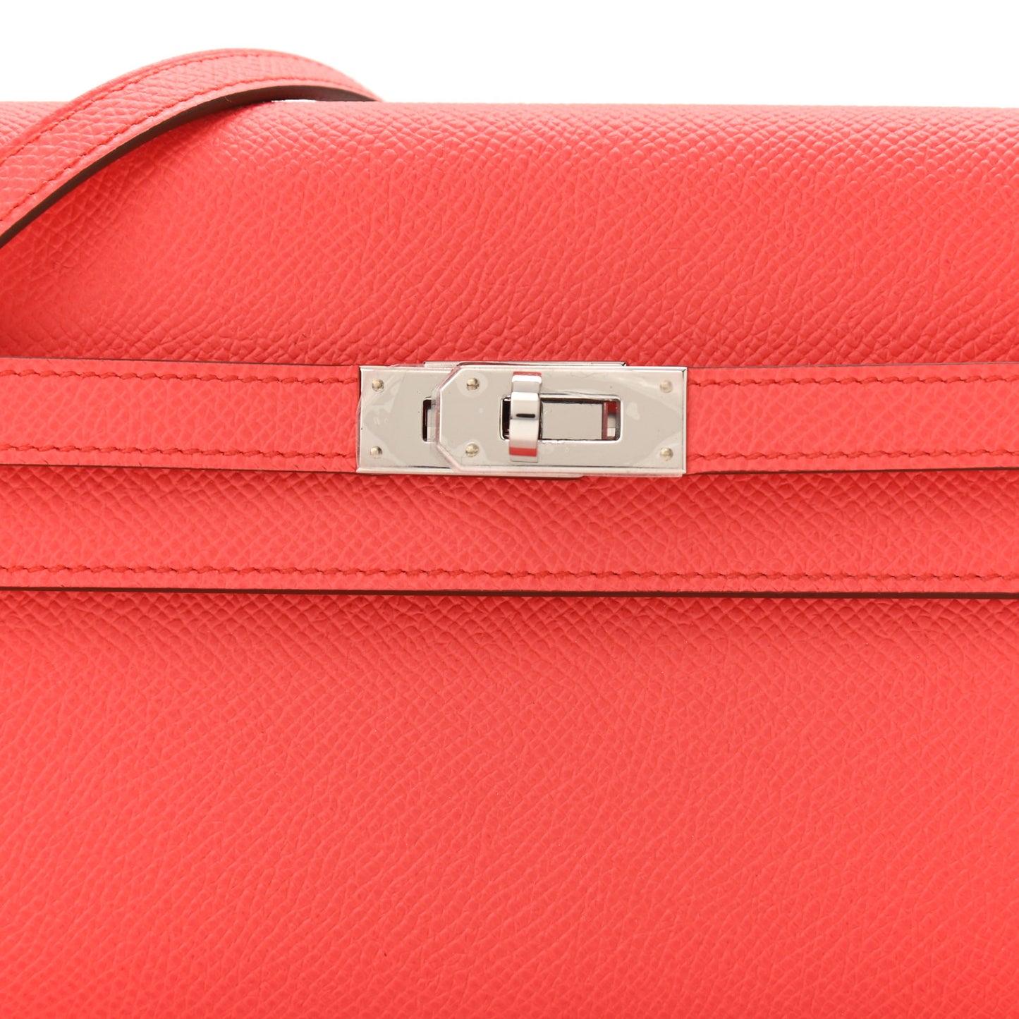 Epsom Kelly Wallet To Go Rose Texas