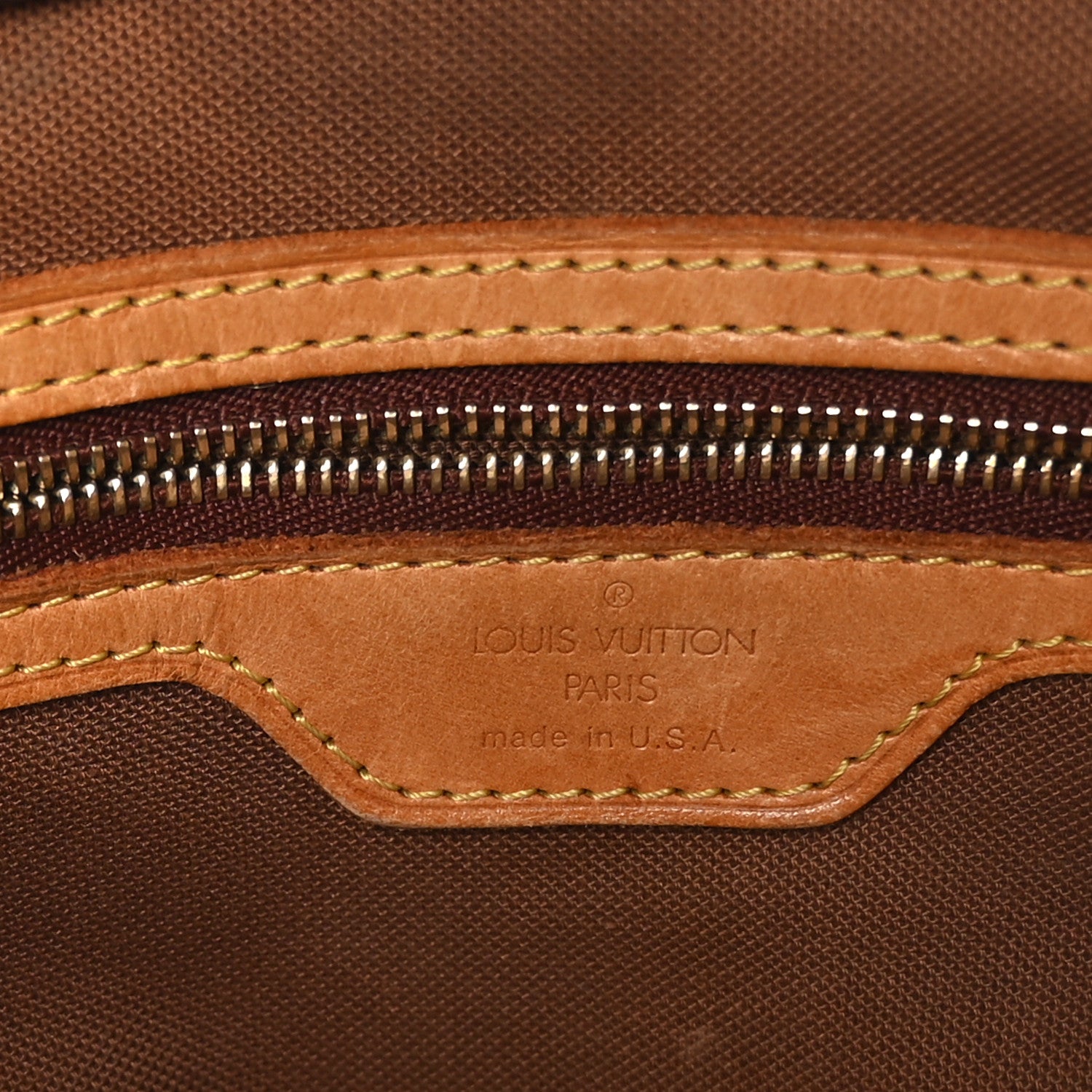 Louis Vuitton Monogram Cabas Piano 6 of 10