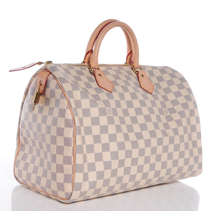Louis Vuitton Damier Azur Speedy 35 3 of 7