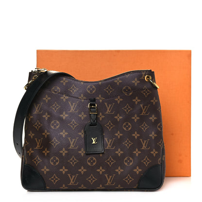 Louis Vuitton Monogram Odeon MM Black 14 of 14