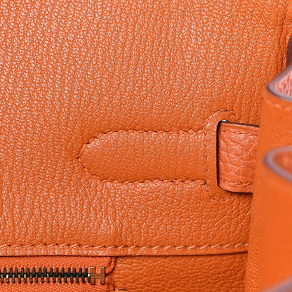 Hermes Togo Birkin 35 Orange 18 of 36