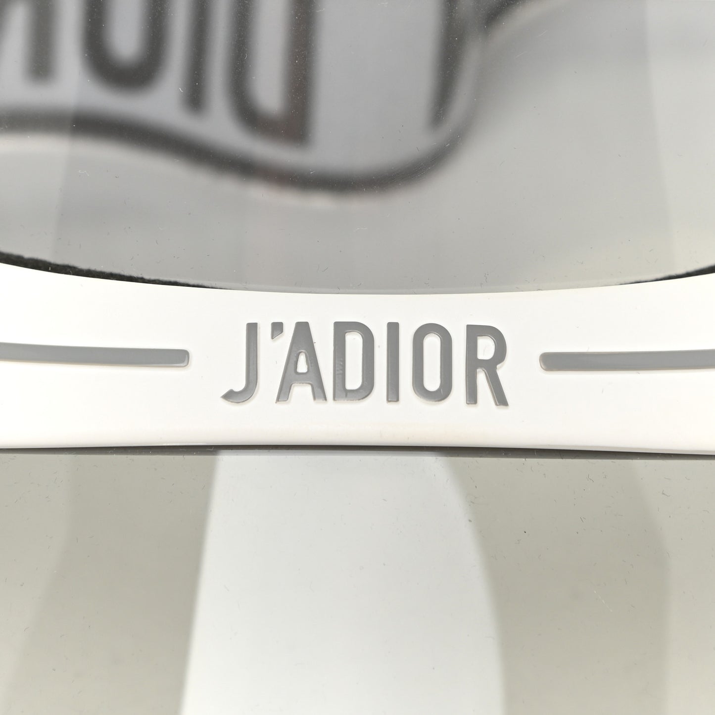 Mirrored DiorClub1 Sun Visor Grey