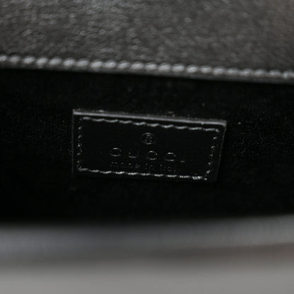 Gucci Satin Crystal GG Monogram Mini Dionysus Top Handle Bag Black 6 of 10