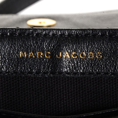 Marc Jacobs Leather Quilted Small Single Flap Black 6 of 9