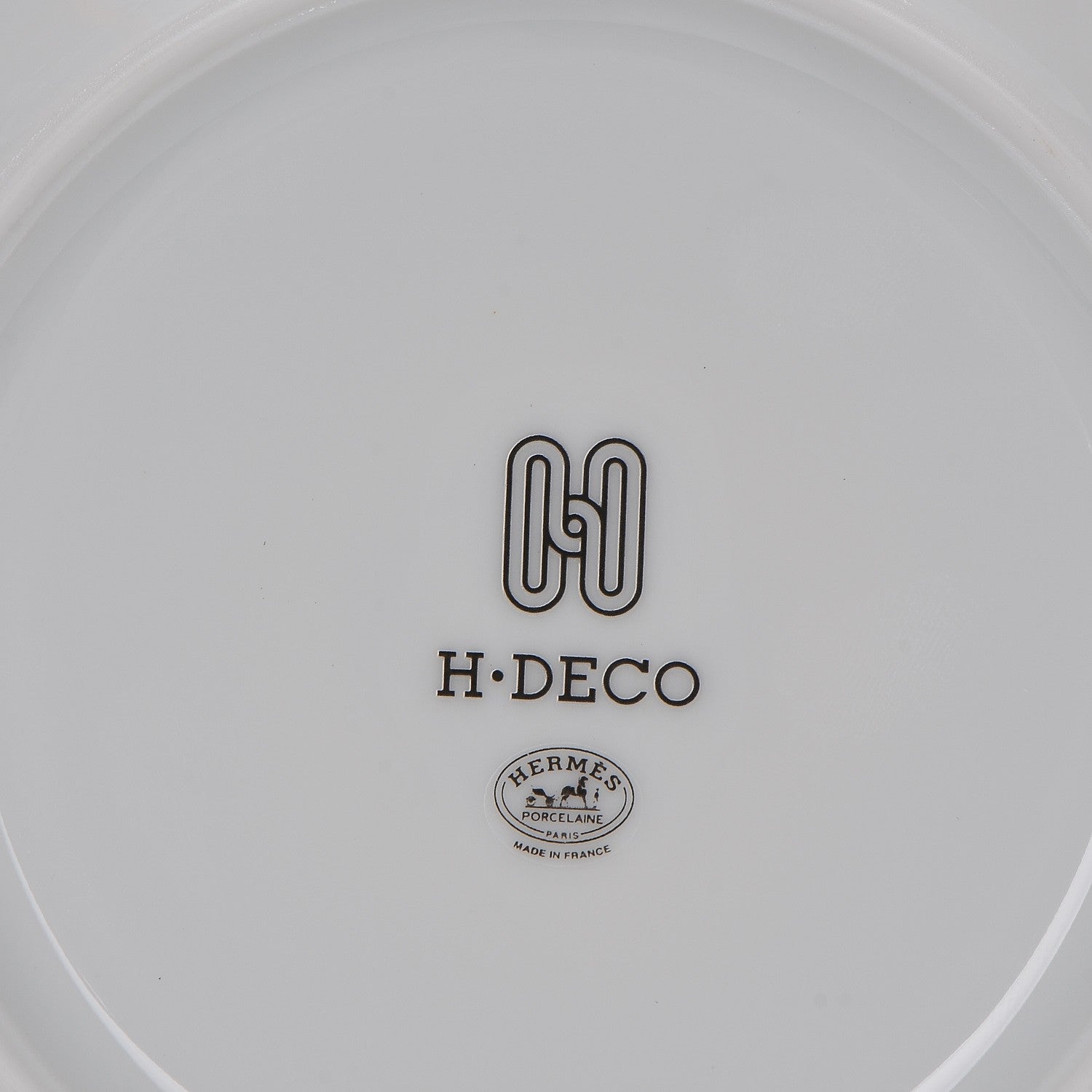 Hermes Porcelain H Deco Breakfast Cup and Saucer 5 of 15