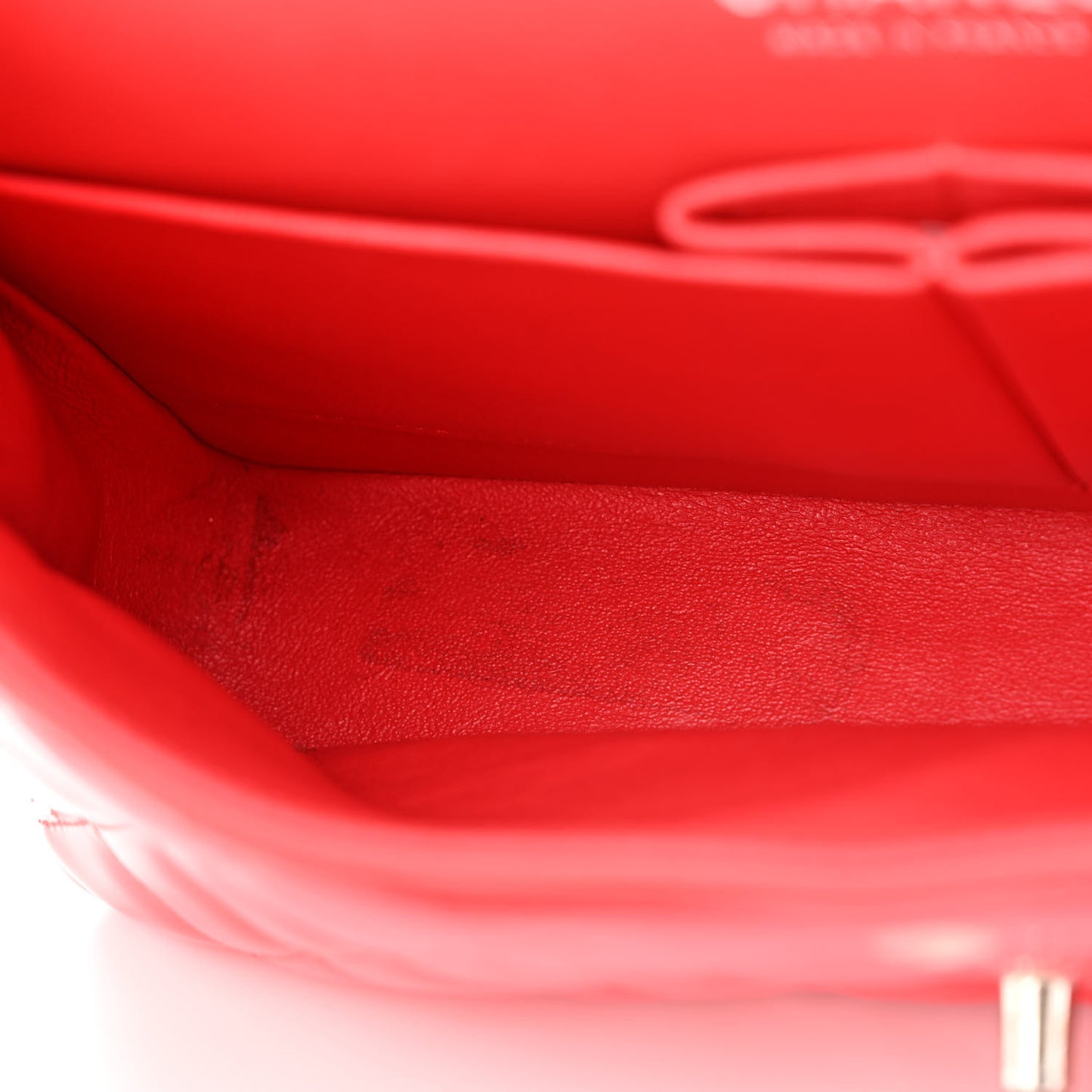 Patent Quilted Medium Double Flap Pink