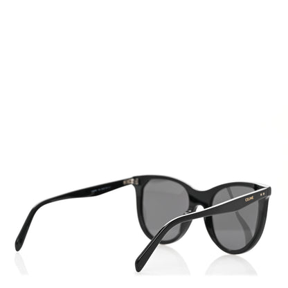 Celine Acetate Cat Eye Sunglasses CL401491 Black 4 of 8