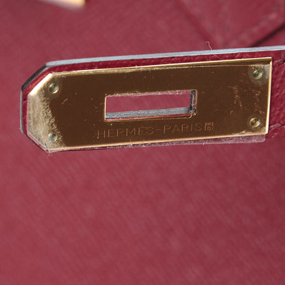 Hermes Epsom Birkin 30 Rouge Grenat 13 of 24