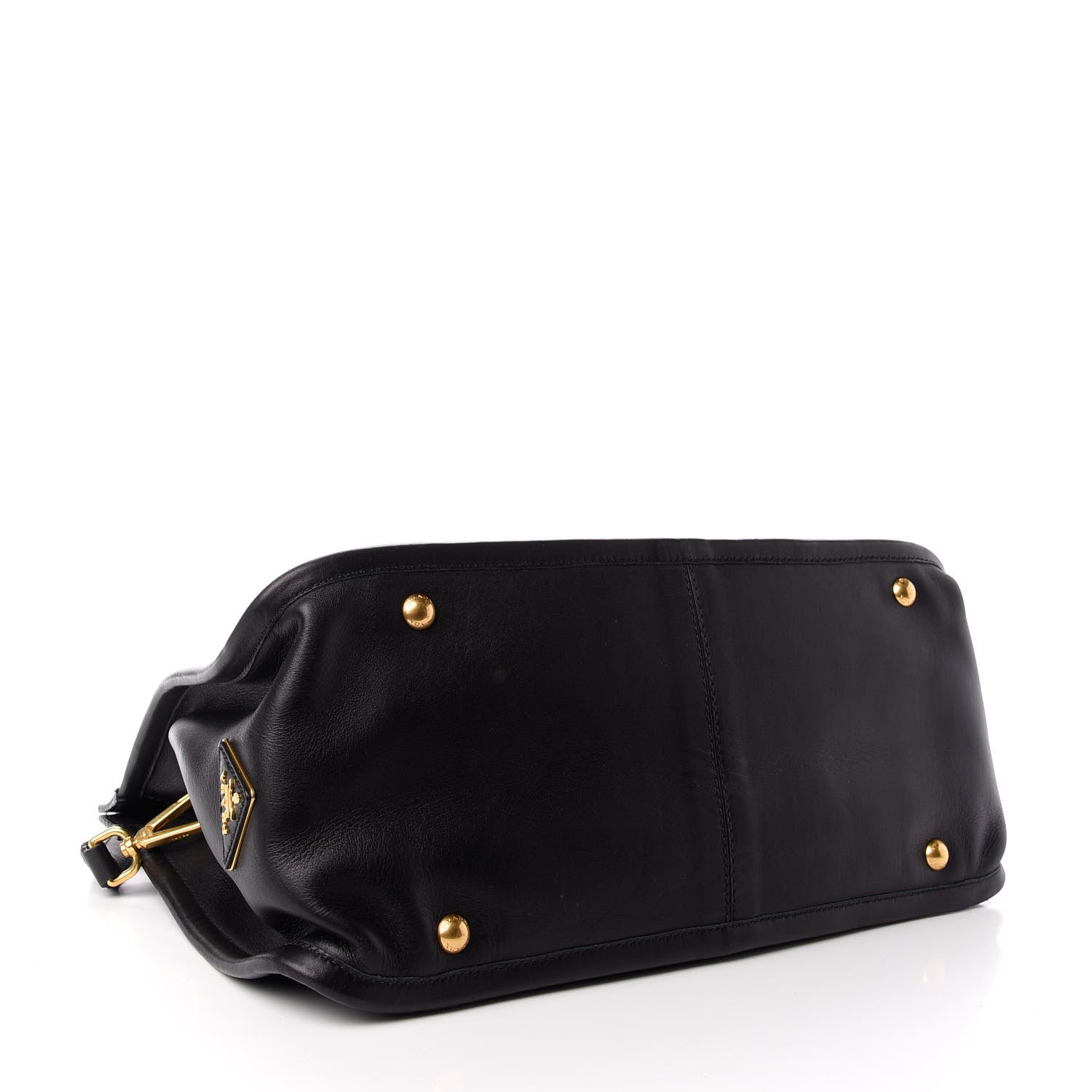 Prada City Calf Tote Black 4 of 9