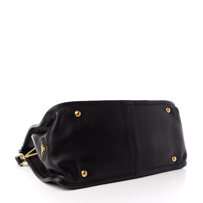 Prada City Calf Tote Black 4 of 9
