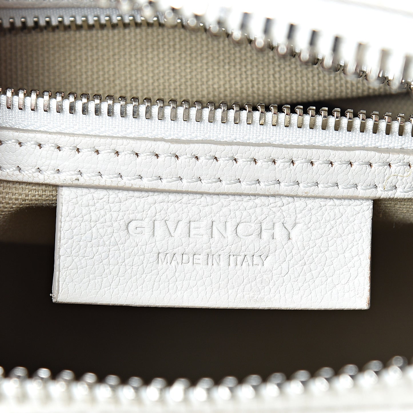 Sugar Goatskin Mini Antigona White
