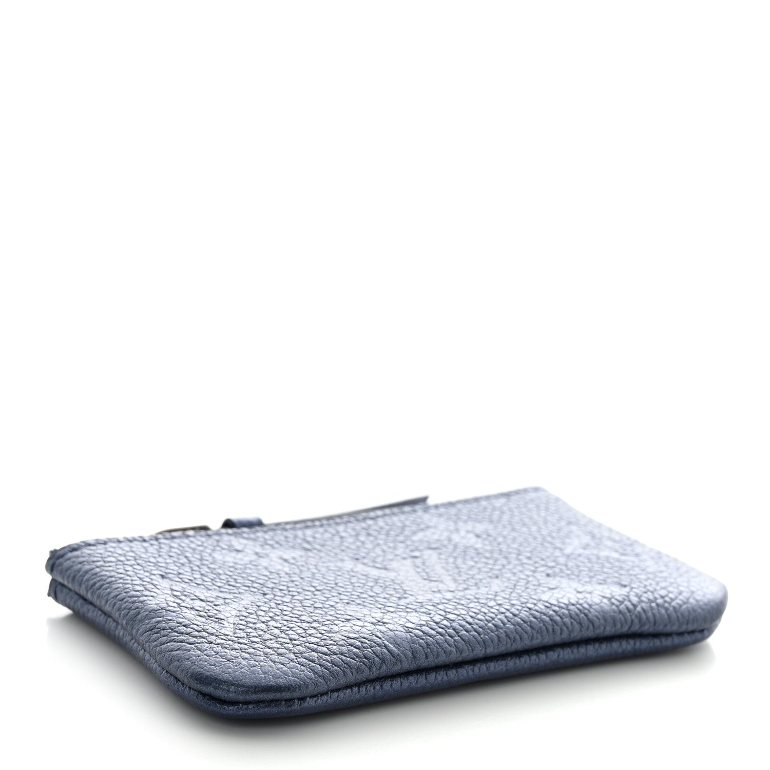 Louis Vuitton Metallic Empreinte Monogram Giant Key Pouch Navy Nacre 4 of 7