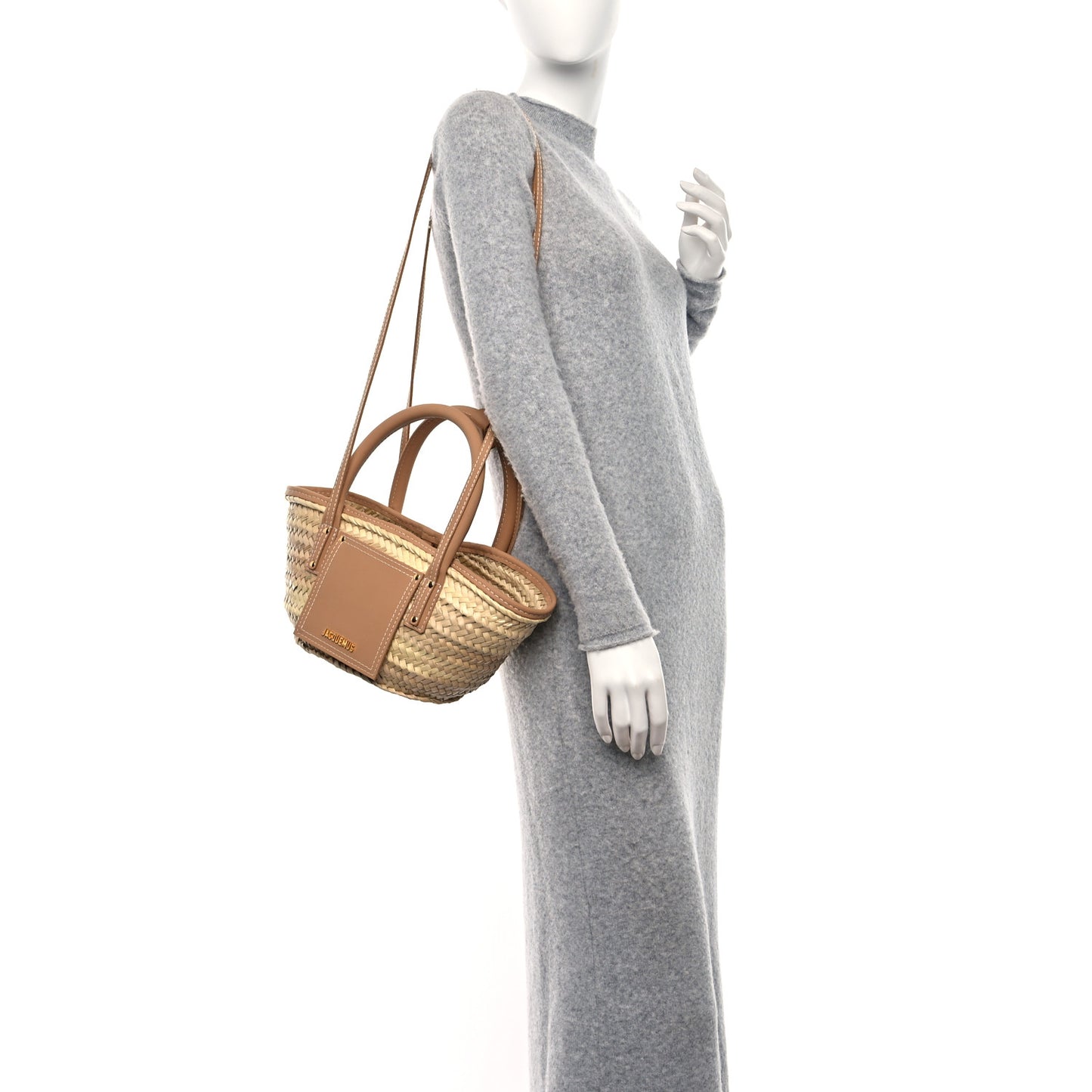Raffia Le Petit Panier Soli Light Brown