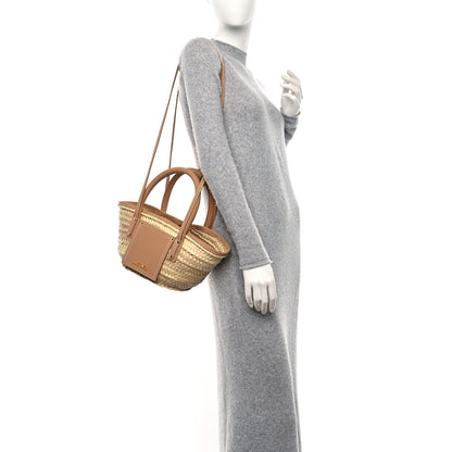 Jacquemus Raffia Le Petit Panier Soli Light Brown 2 of 7