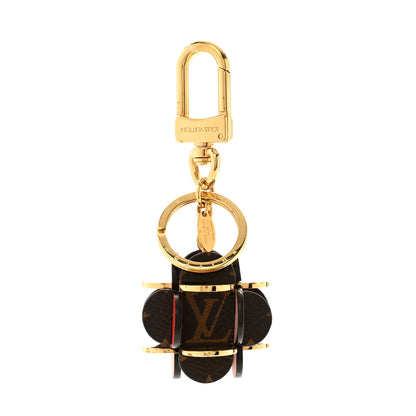 Louis Vuitton Monogram Flowering Bag Charm Key Ring 1 of 5