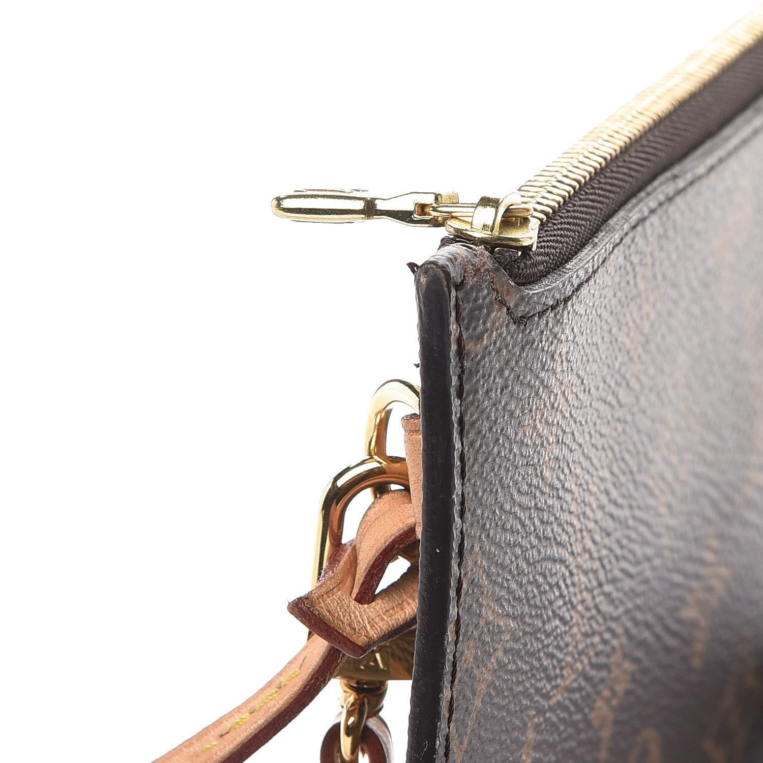 Louis Vuitton Monogram Neverfull MM GM Pochette 8 of 9