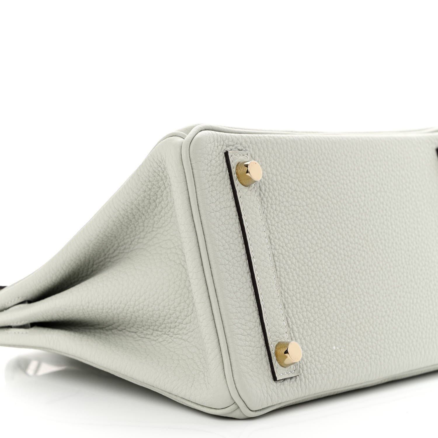 Hermes Togo Birkin 25 Gris Neve 8 of 11