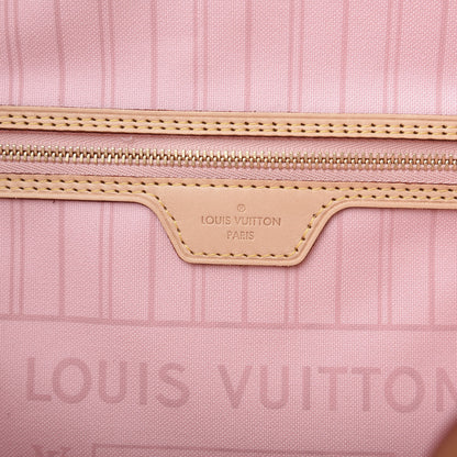 Louis Vuitton Damier Azur Tahitienne Neverfull MM 6 of 13