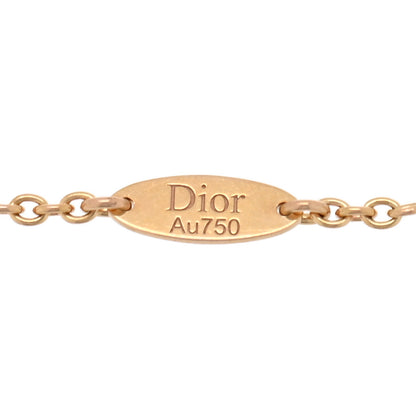 Christian Dior 18K Rose Gold Diamond Black Onyx Rose Des Vents Bracelet 3 of 3