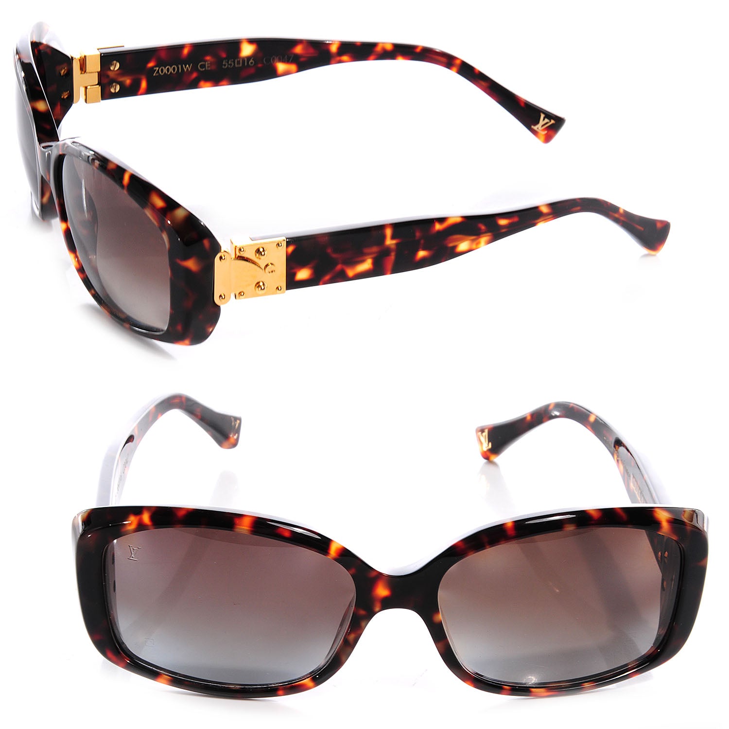 Louis Vuitton Soupcon GM Tortoise Sunglasses 1 of 6