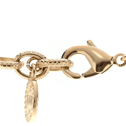 Chanel Pearl CC 100th Anniversary Necklace Light Gold 6 of 7