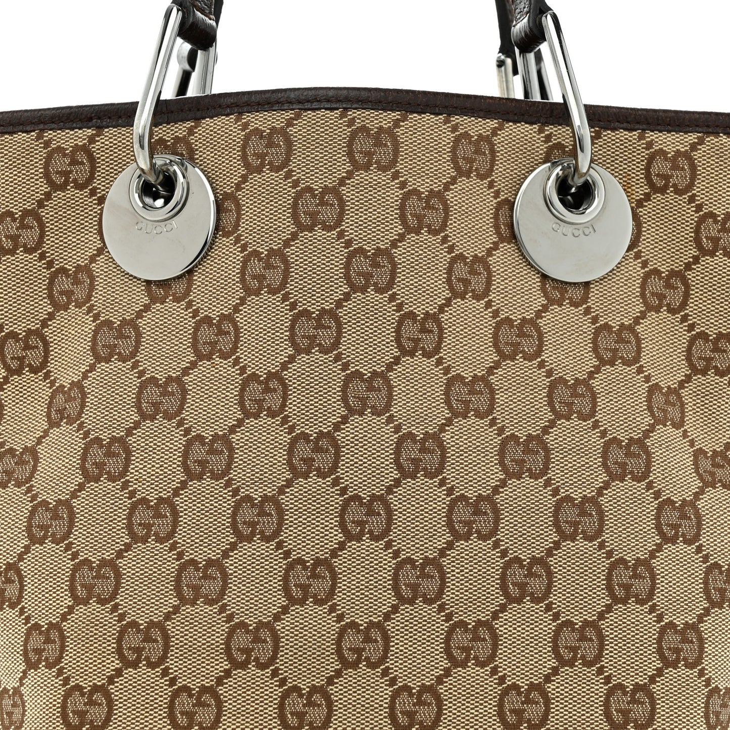 Monogram Small Eclipse Tote Brown