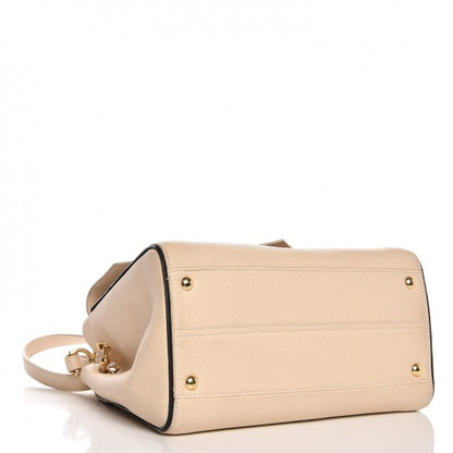 Louis Vuitton Grained Calfskin Monogram Double V Creme 5 of 14